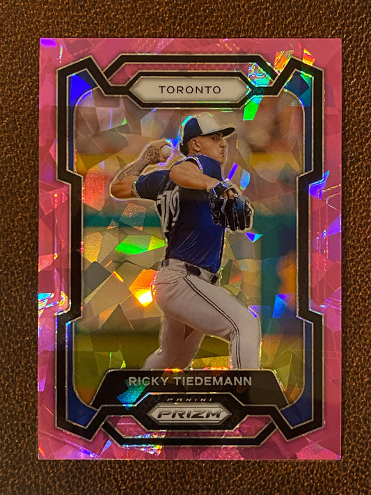 Ricky Tiedemann - 2024 Panini Prizm - Pink Ice Mega - Blue Jays