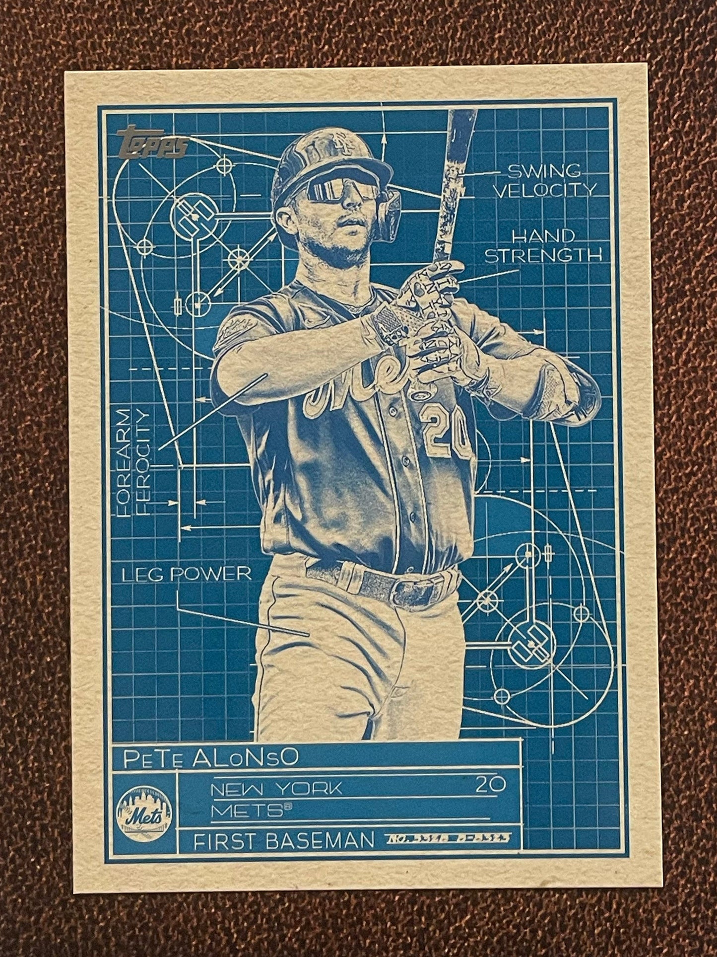 Pete Alonso - 2024 Topps Series 1 - Superstar Blueprint - Mets