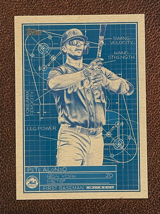 Pete Alonso - 2024 Topps Series 1 - Superstar Blueprint - Mets