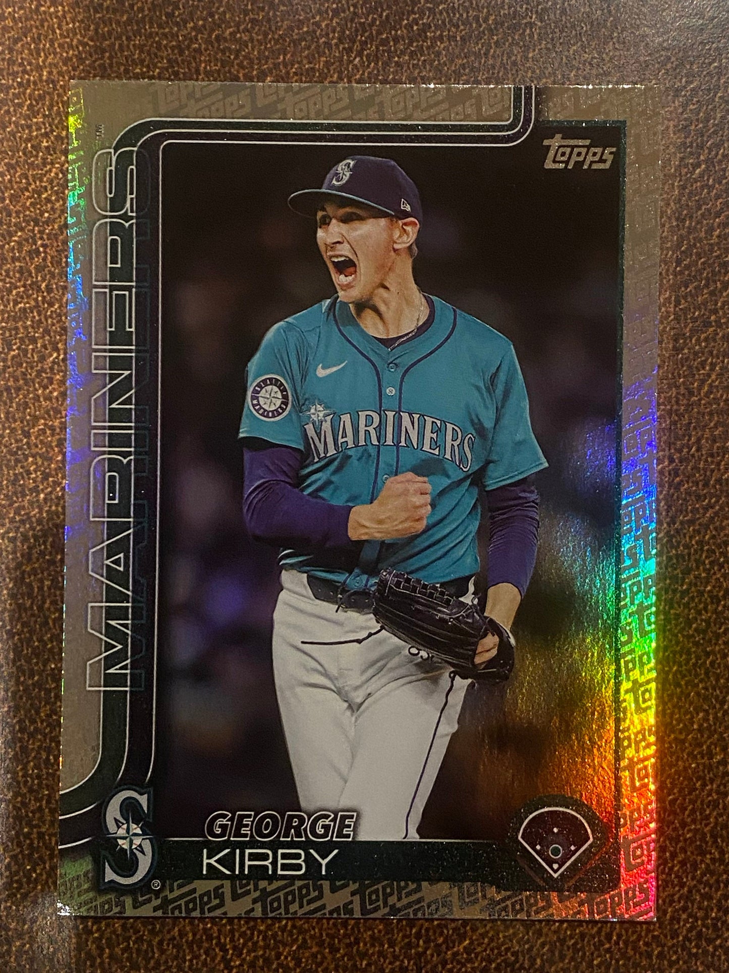 George Kirby - 2025 Topps Series 2 - Fanatics Exclusive Topps Foil Border - Mariners