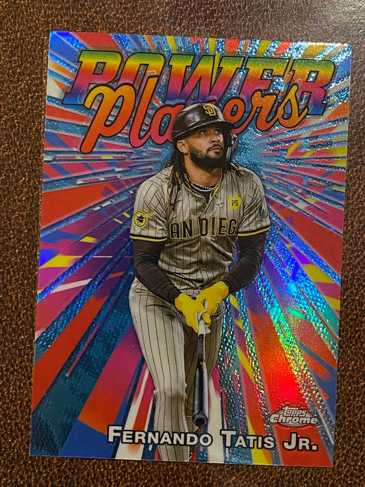 Fernando Tatis Jr. - 2025 Topps Chrome - Power Players - Padres