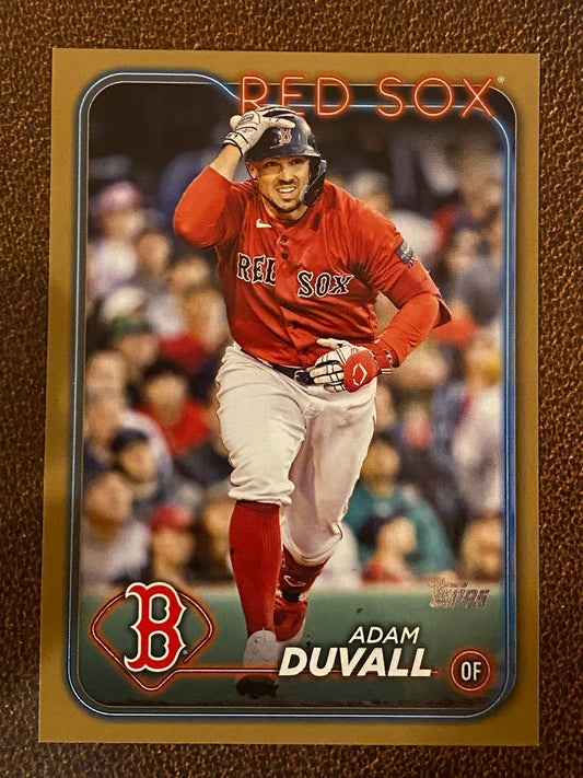 Adam Duvall - 2024 Topps Series 2 - Gold /2024 - Red Sox
