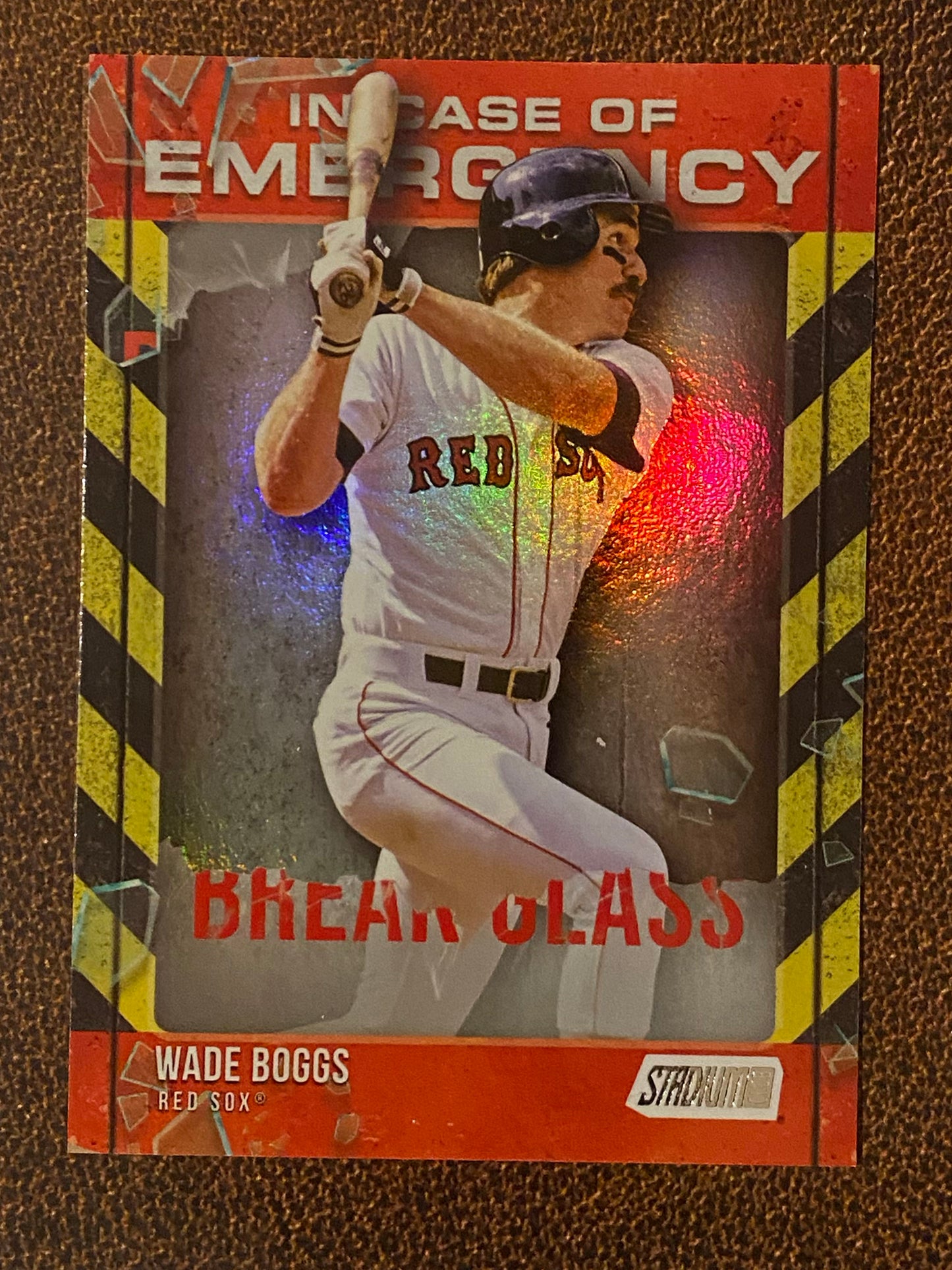 Wade Boggs - 2025 Topps Stadium Club - Break Glass Insert - Red Sox