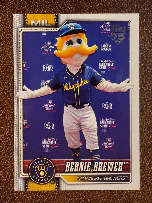 Bernie Brewer - 2026 Topps Series 1 - Mascots Insert - Brewers