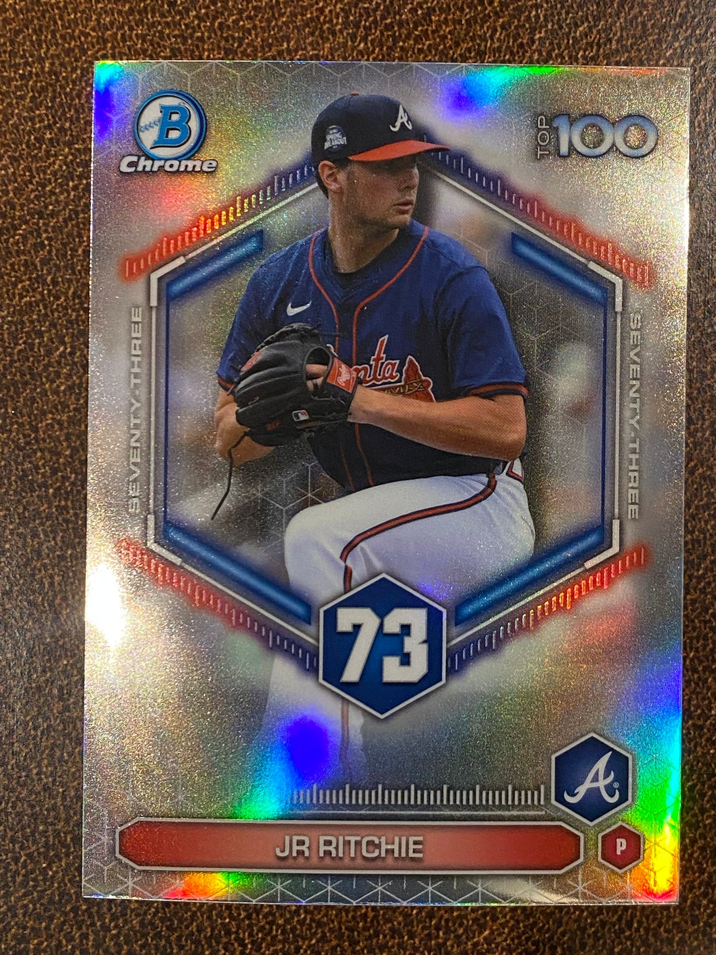 JR Ritchie - 2026 Bowman - Scouts Top 100 Insert - Braves