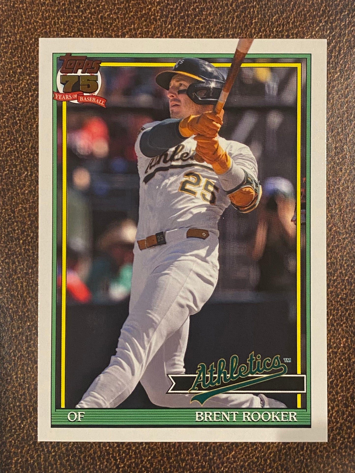 Brent Rooker - 2026 Topps Series 2 - 1991 Topps - Athletics