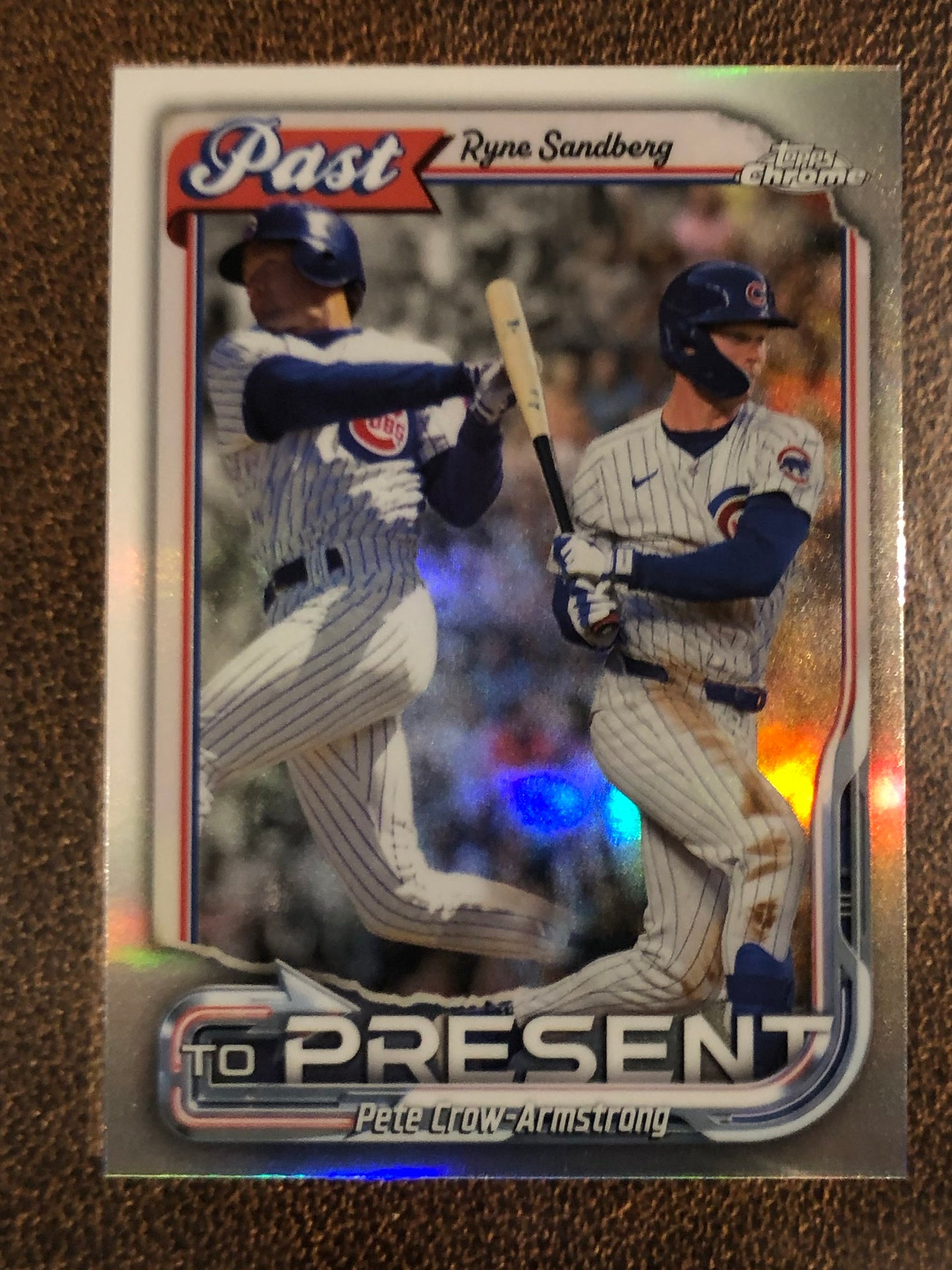 Pete Crow Armstrong - 2026 Topps Chrome - Past to Present Insert - Cubs