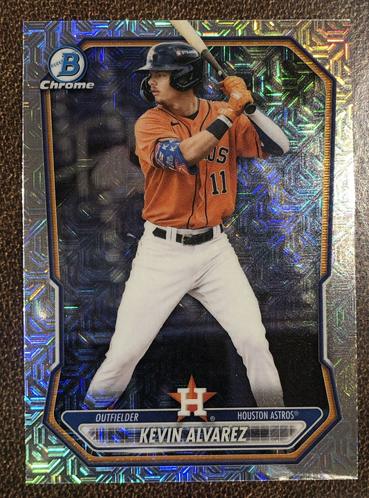 Kevin Alvarez - 2026 Bowman Chrome - Prospect MOJO - Astros