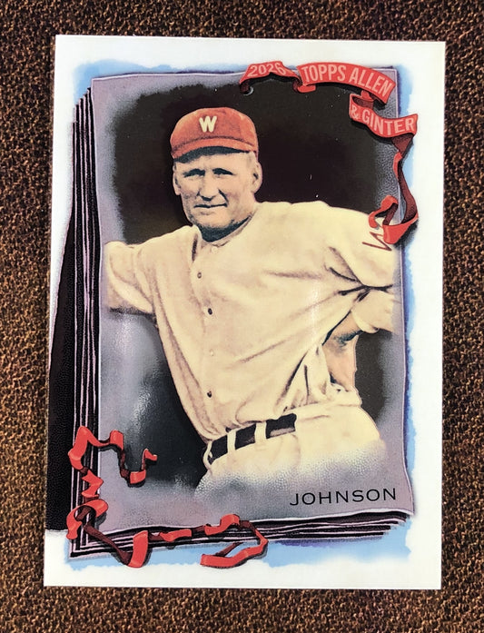Walter Johnson - 2026 Topps Allen & Ginter - Chrome (Non-numbered) - Senators