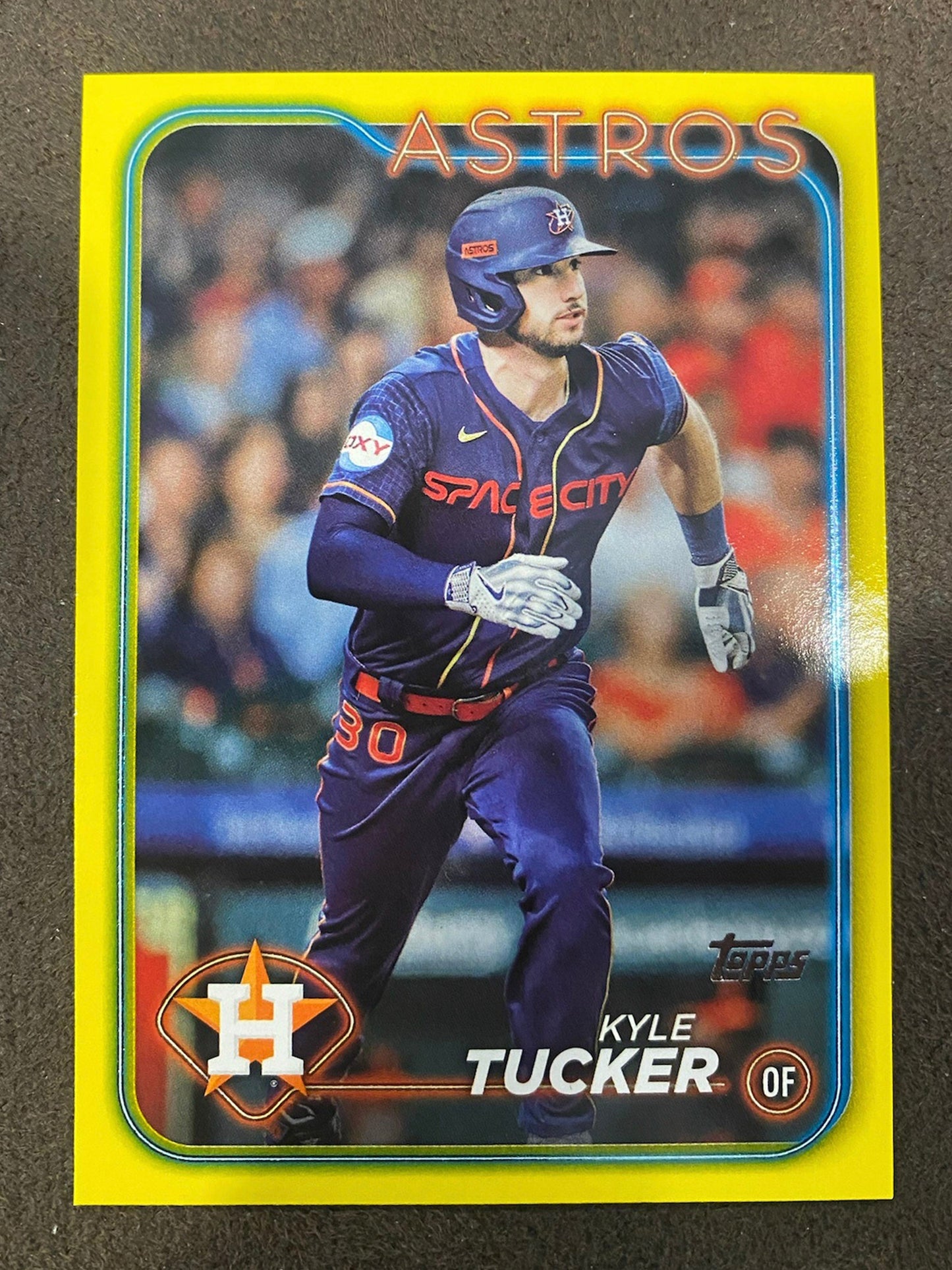 Kyle Tucker - 2024 Topps Series 2 - Yellow Parallels - Astros