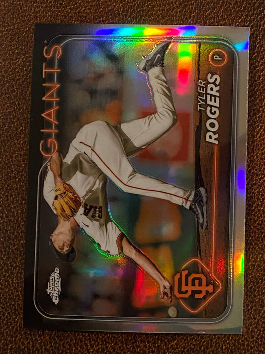 Tyler Rogers - 2024 Topps Chrome Update - Refractor - Giants