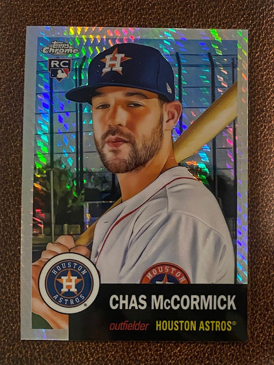 Chas McCormick - 2022 Topps Chrome Platinum Anniversary - Prism Refractor - Astros