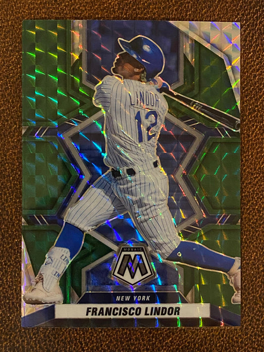 Francisco Lindor - 2022 Mosaic - Green - Mets