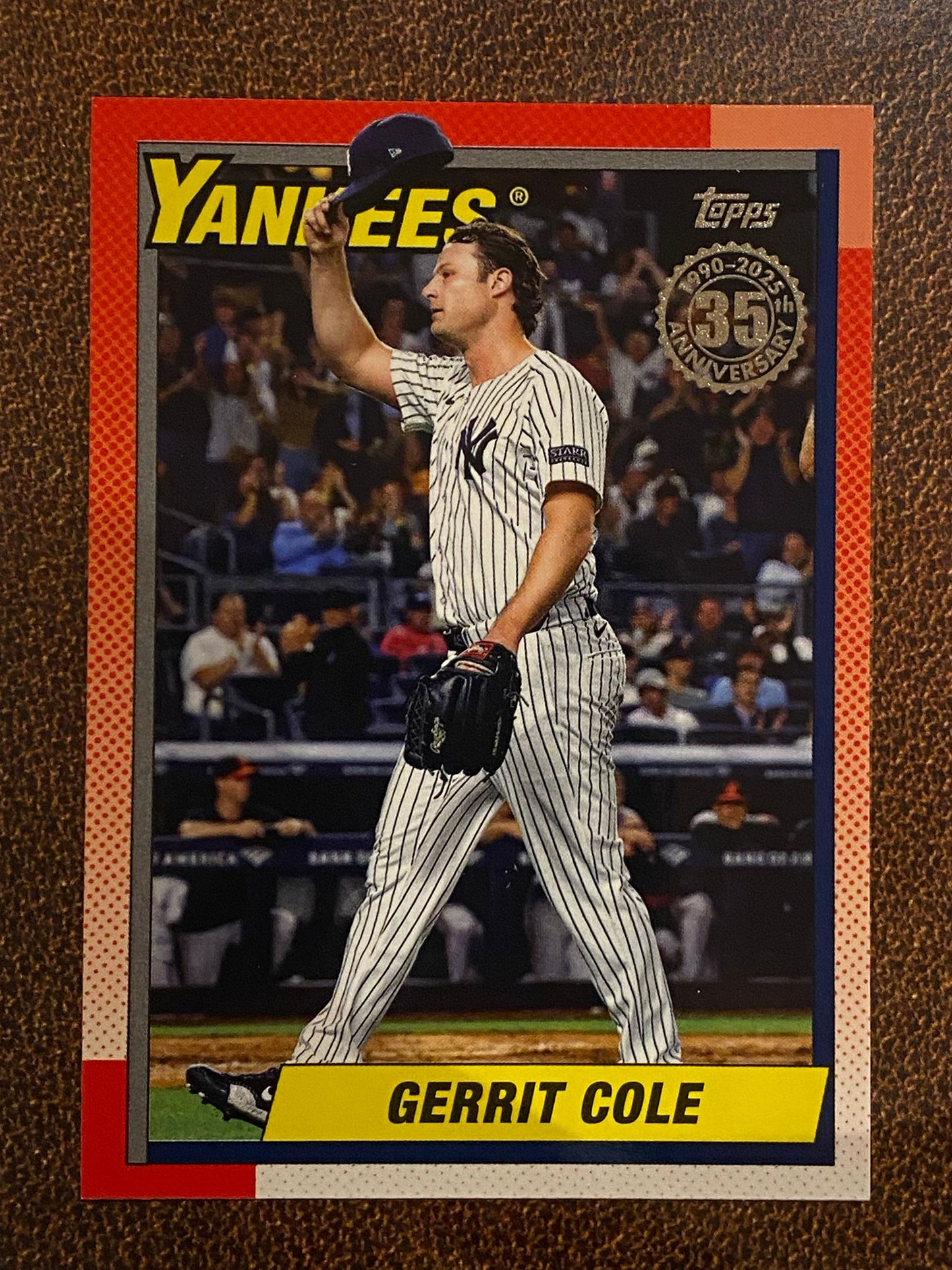 Gerrit Cole - 2025 Topps Series 2 - 1990 Insert - Yankees