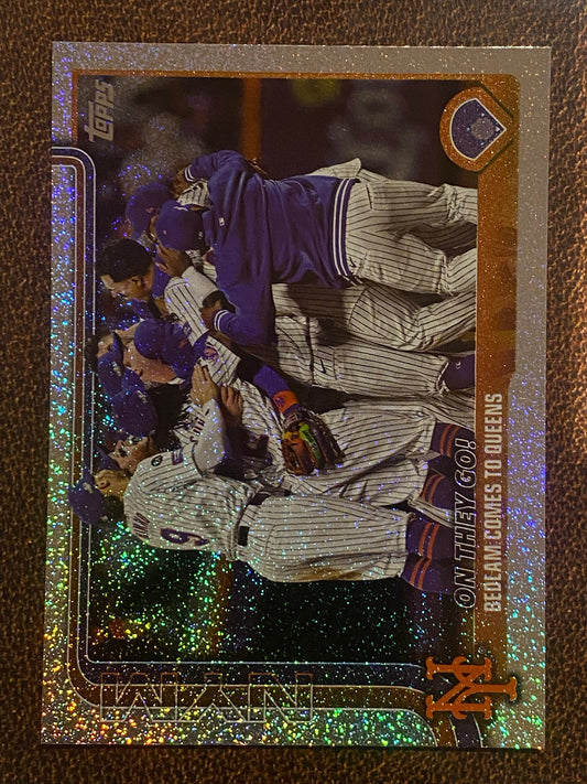 New York Mets - 2025 Topps Series 2 - Sandglitter - Mets