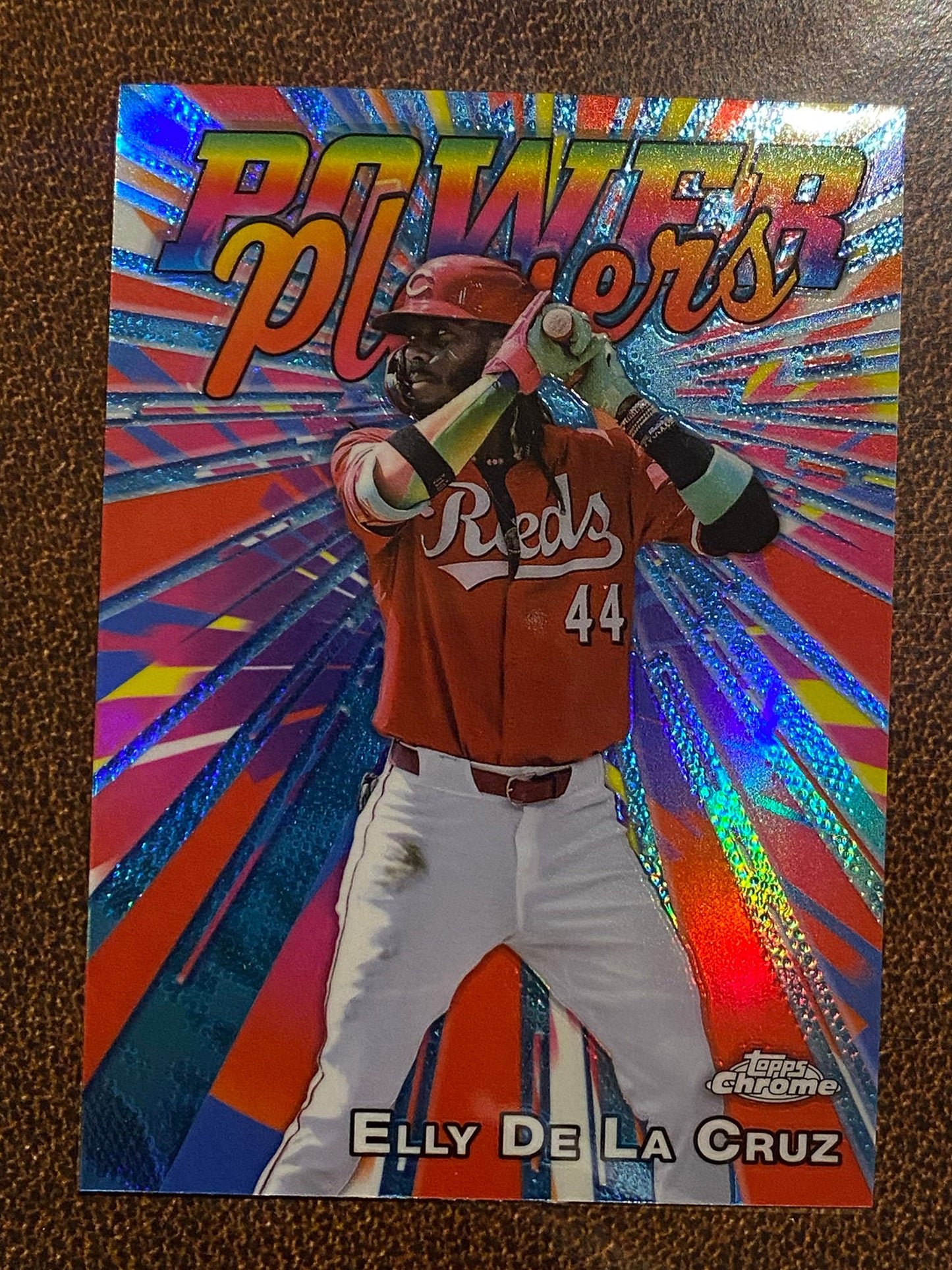 Elly De La Cruz - 2025 Topps Chrome - Power Players - Reds