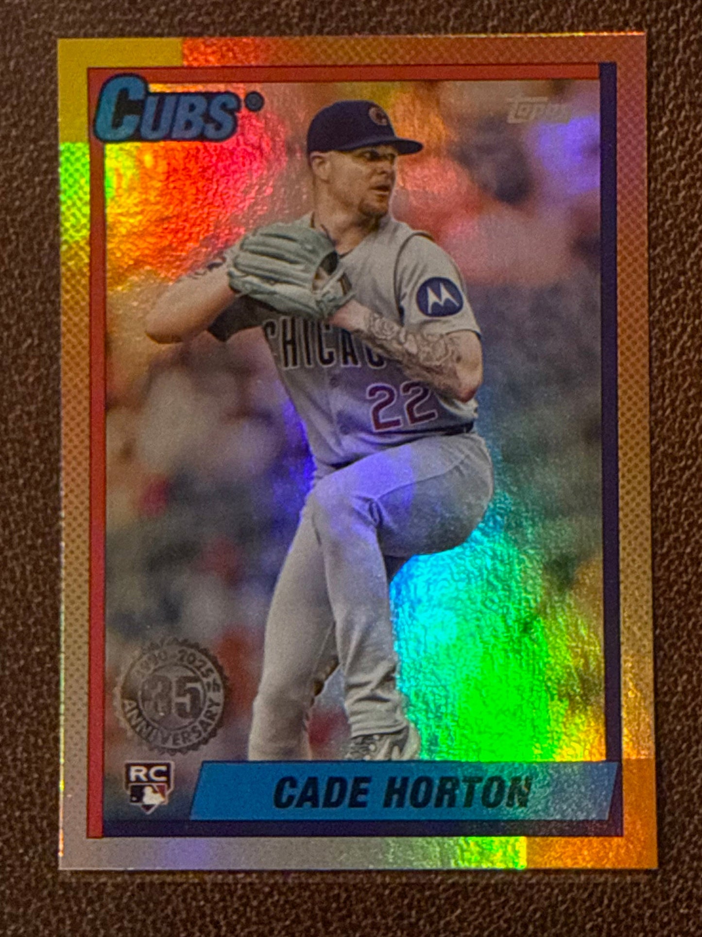 Cade Horton - 2025 Topps Update - 1990 Foil Insert - Cubs