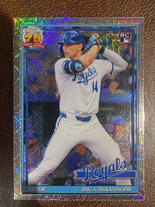 Jac Caglianone - 2026 Topps Series 1 - Mojo Refractor - Royals