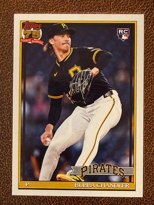 Bubba Chandler - 2026 Topps Series 1 - 1991 Insert - Pirates