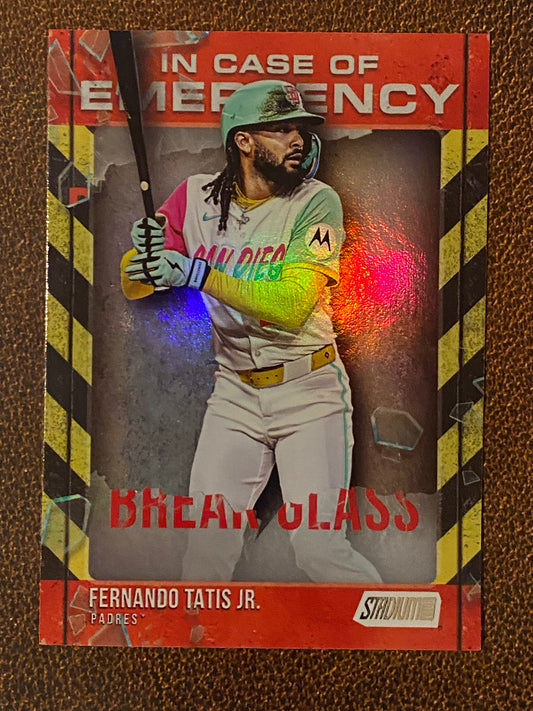 Fernando Tatis Jr. - 2025 Topps Stadium Club - Break Glass Insert - Padres
