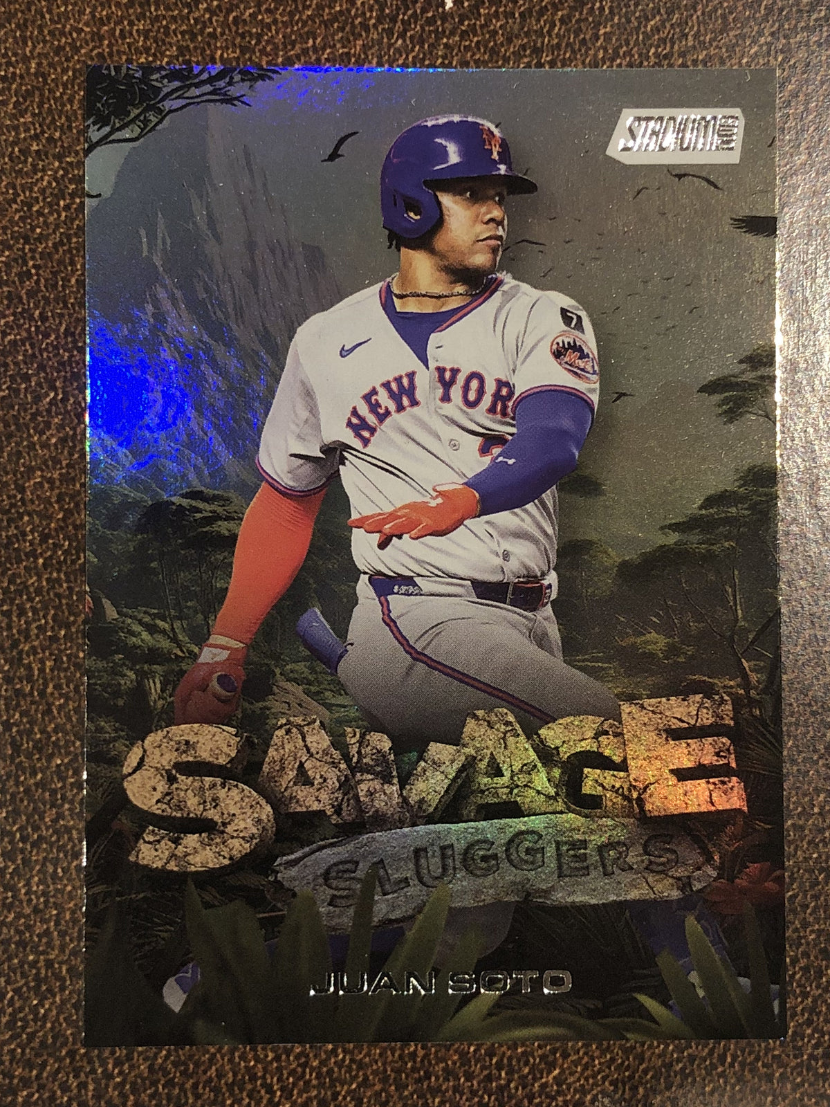 Juan Soto - 2025 Topps Stadium Club - Savage Sluggers - Mets