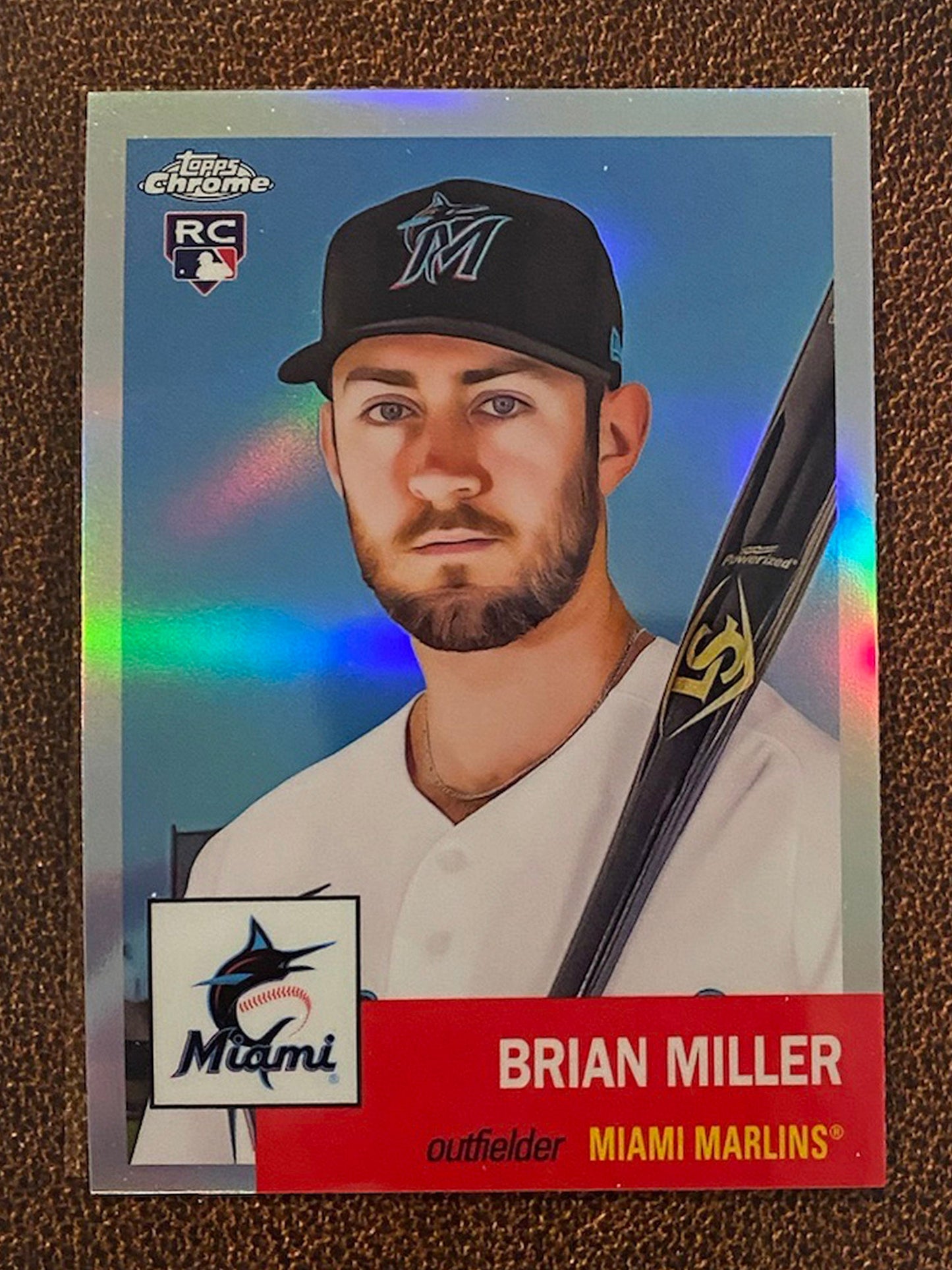 Brian Miller - 2022 Topps Chrome Platinum Anniversary - Refractor - Marlins