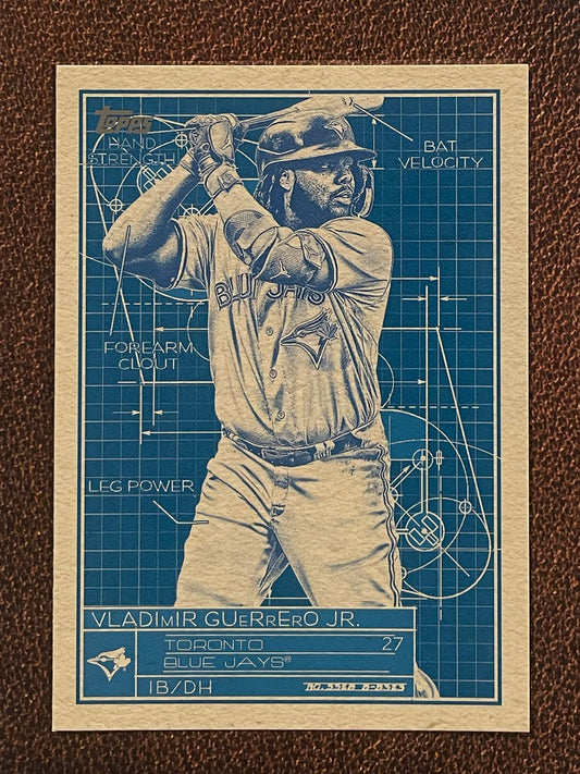 Vladimir Guerrero Jr. - 2024 Topps Series 1 - Superstar Blueprint - Blue Jays