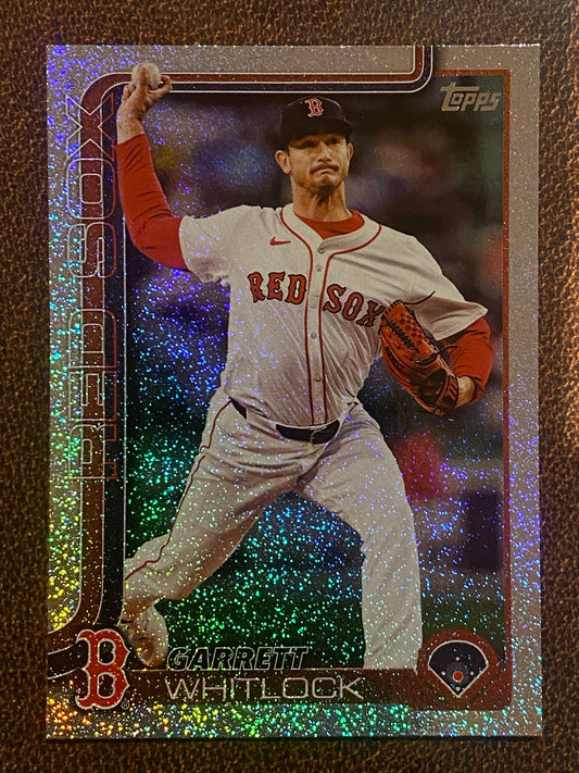 Garrett Whitlock - 2025 Topps Series 2 - Sandglitter - Red Sox