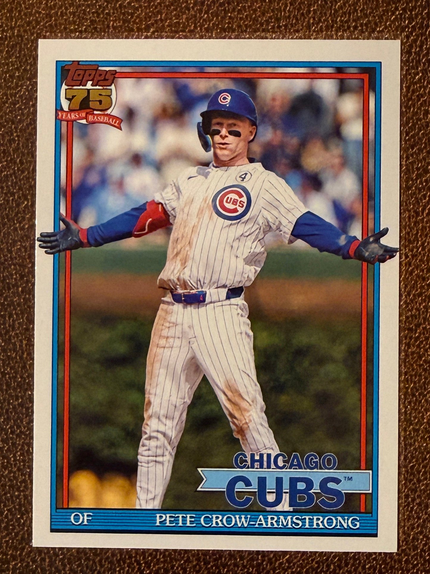 Pete Crow Armstrong - 2026 Topps Series 1 - 1991 Insert - Cubs