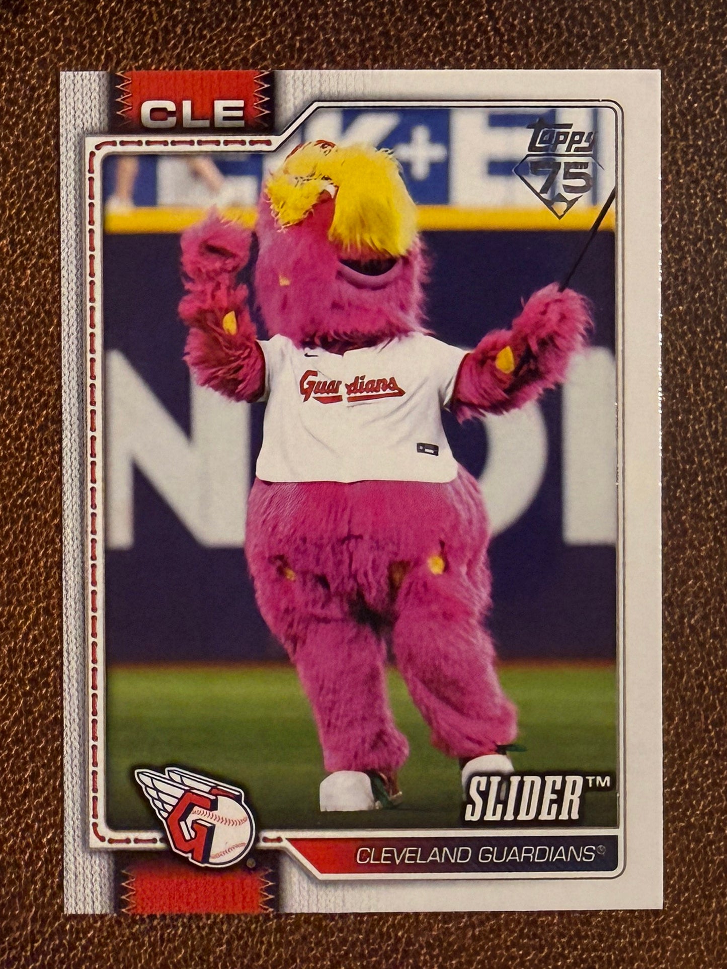 Slider - 2026 Topps Series 1 - Mascots Insert - Guardians