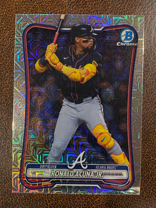 Ronald Acuna Jr. - 2026 Bowman - MOJO Refractor - Braves