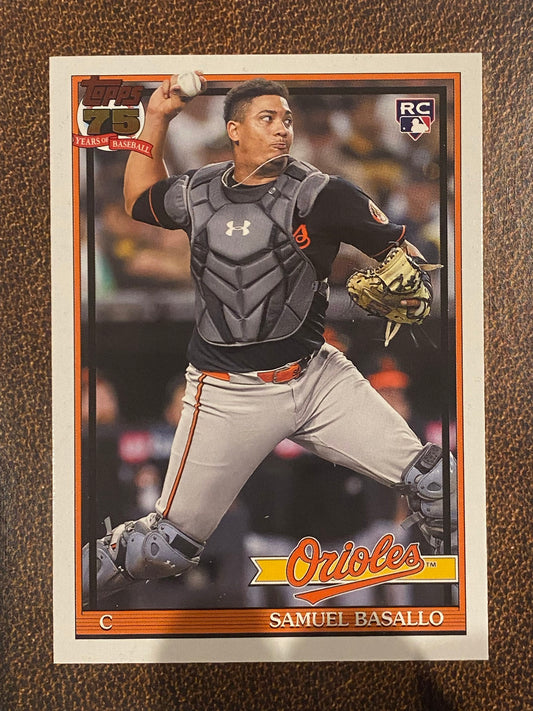 Samuel Basallo - 2026 Topps Series 2 - 1991 Topps - Orioles
