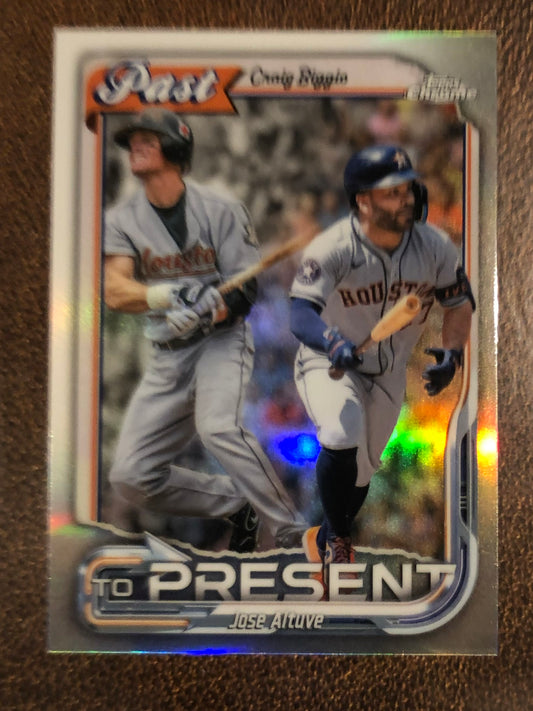 Jose Altuve - 2026 Topps Chrome - Past to Present Insert - Astros