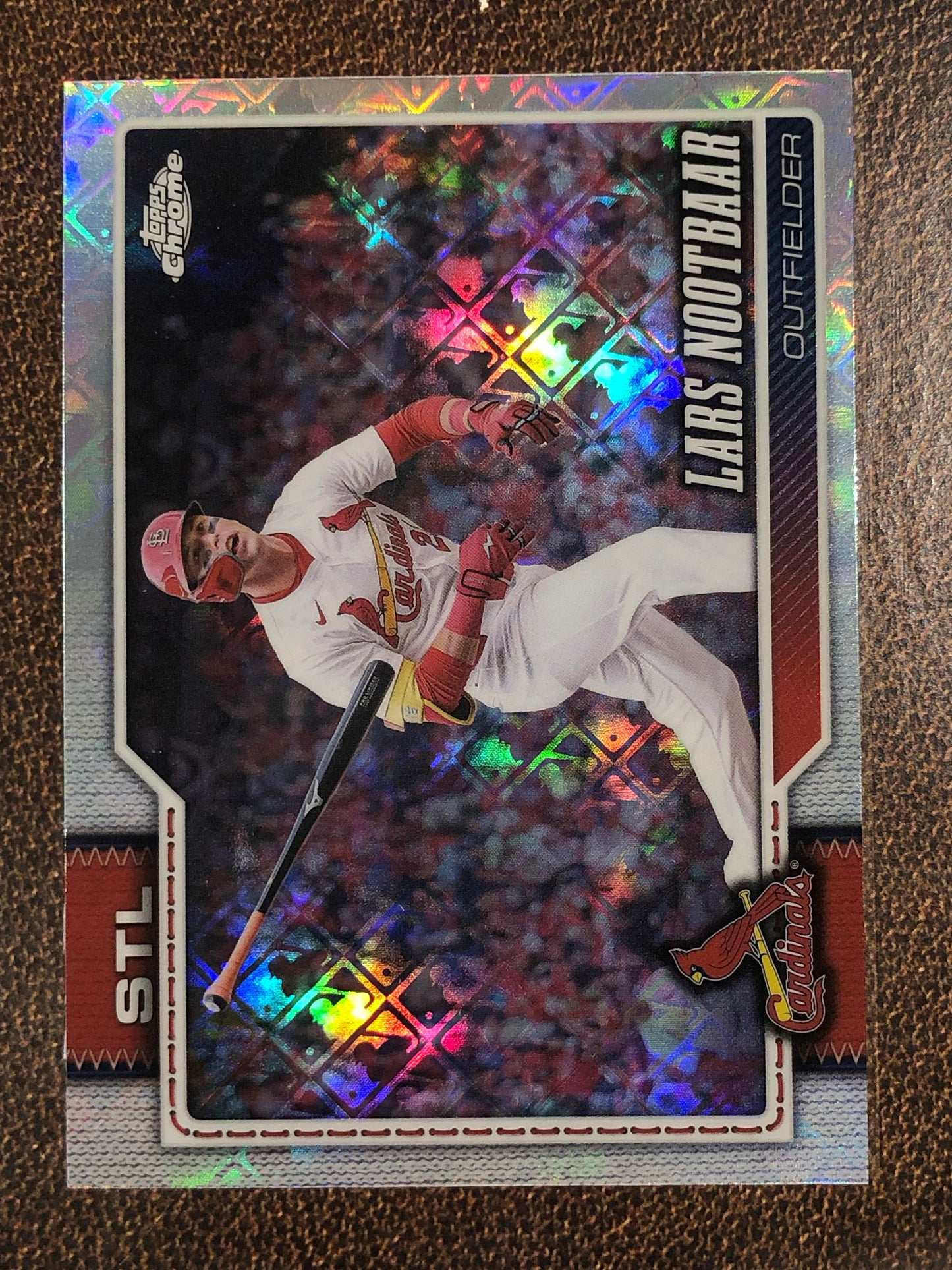 Lars Nootbaar - 2026 Topps Chrome Logofractor - Base Logofractor - Cardinals