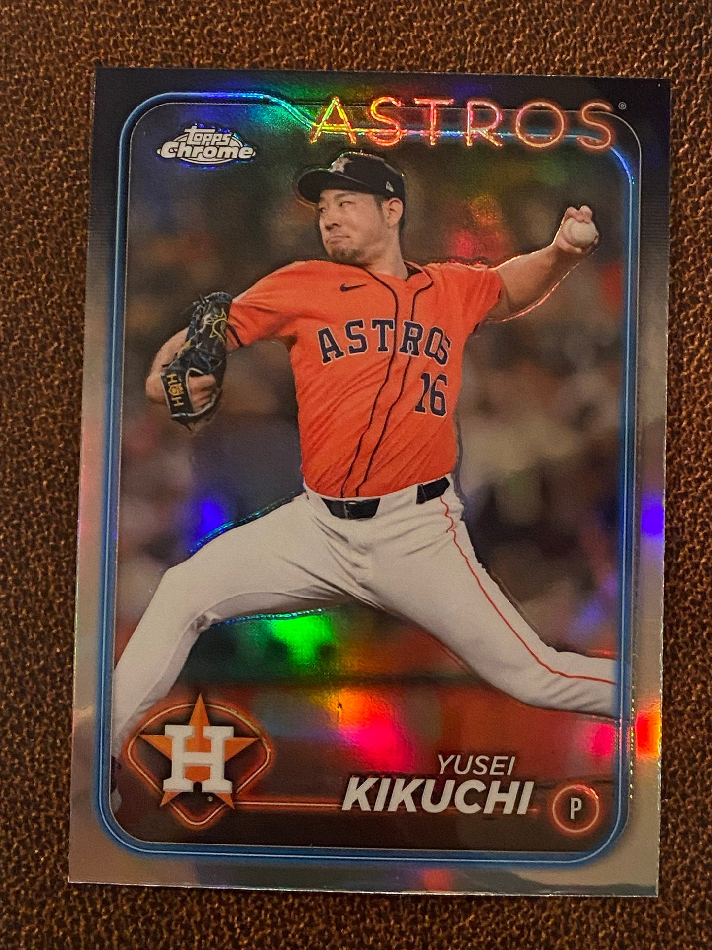 Yusei Kikuchi - 2024 Topps Chrome Update - Refractor - Astros