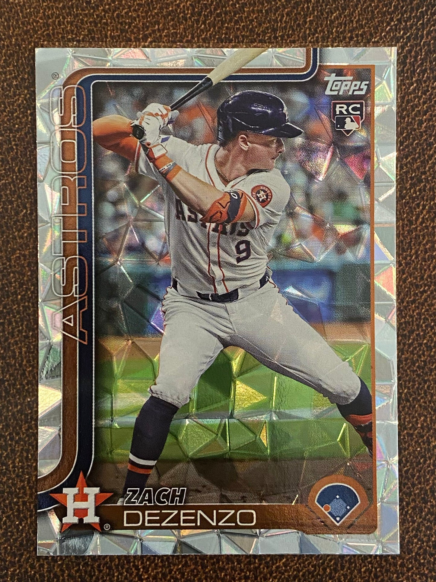 Zach Dezenzo - 2025 Topps Series 1 - Diamante - Astros