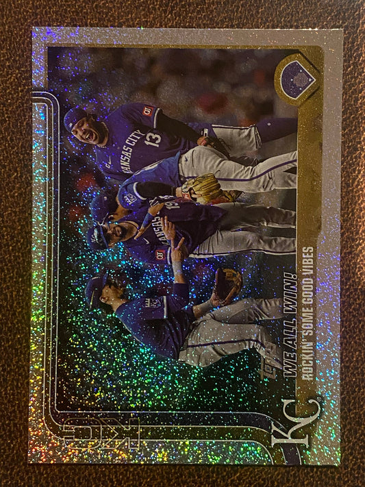 Kansas City Royals - 2025 Topps Series 2 - Sandglitter (We All Win!) - Royals