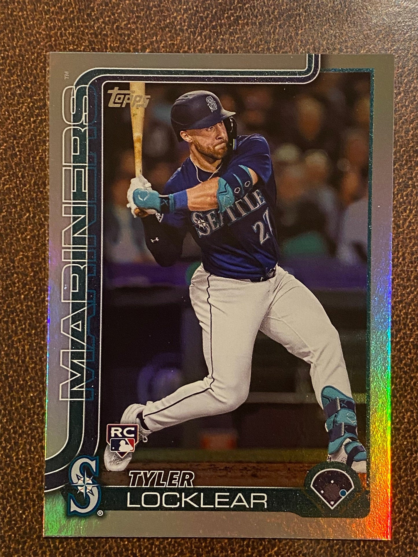 Tyler Locklear - 2025 Topps Series 1 - Rainbow Foil - Mariners