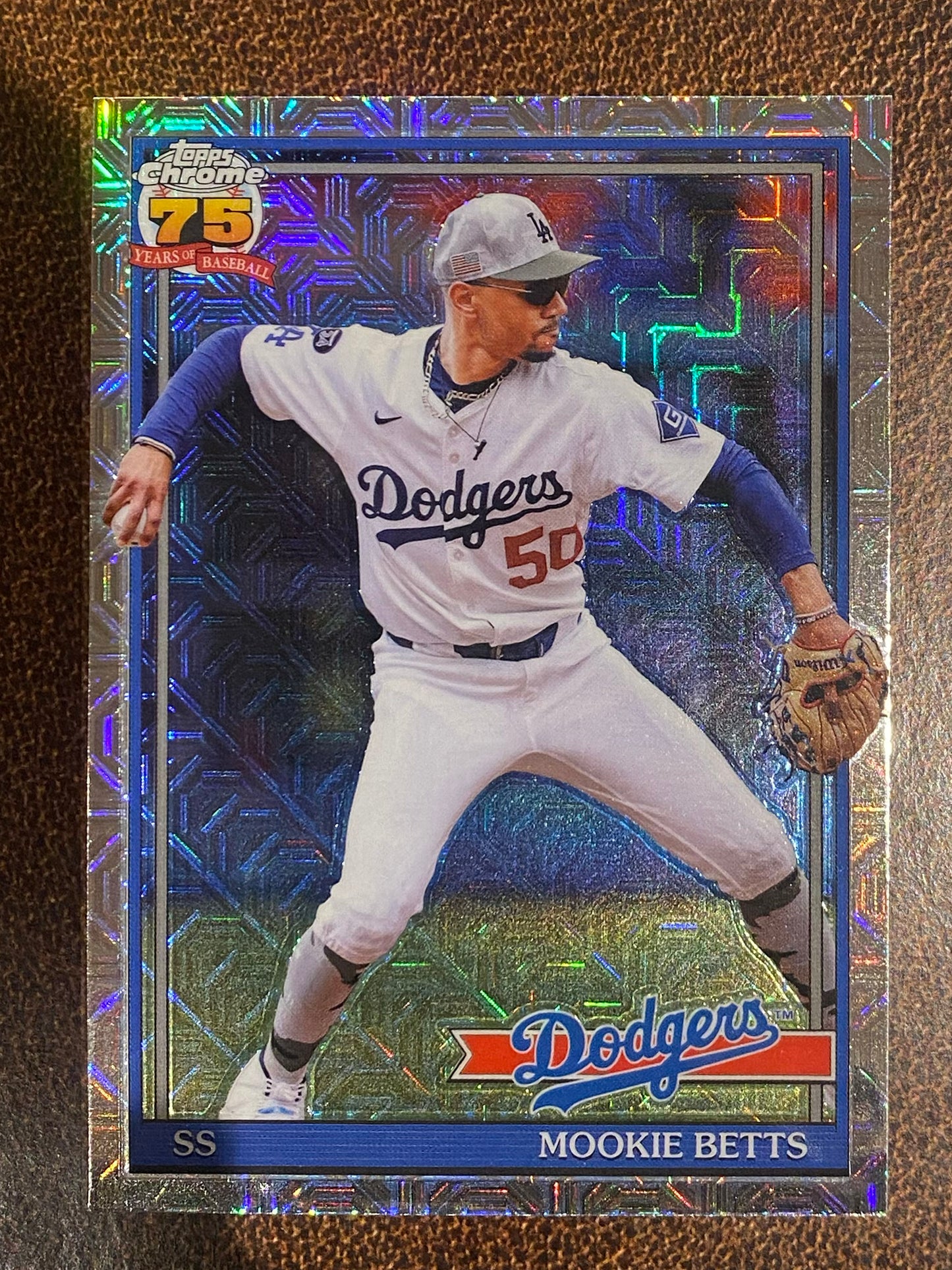 Mookie Betts - 2026 Topps Series 1 - Mojo Refractor - Dodgers