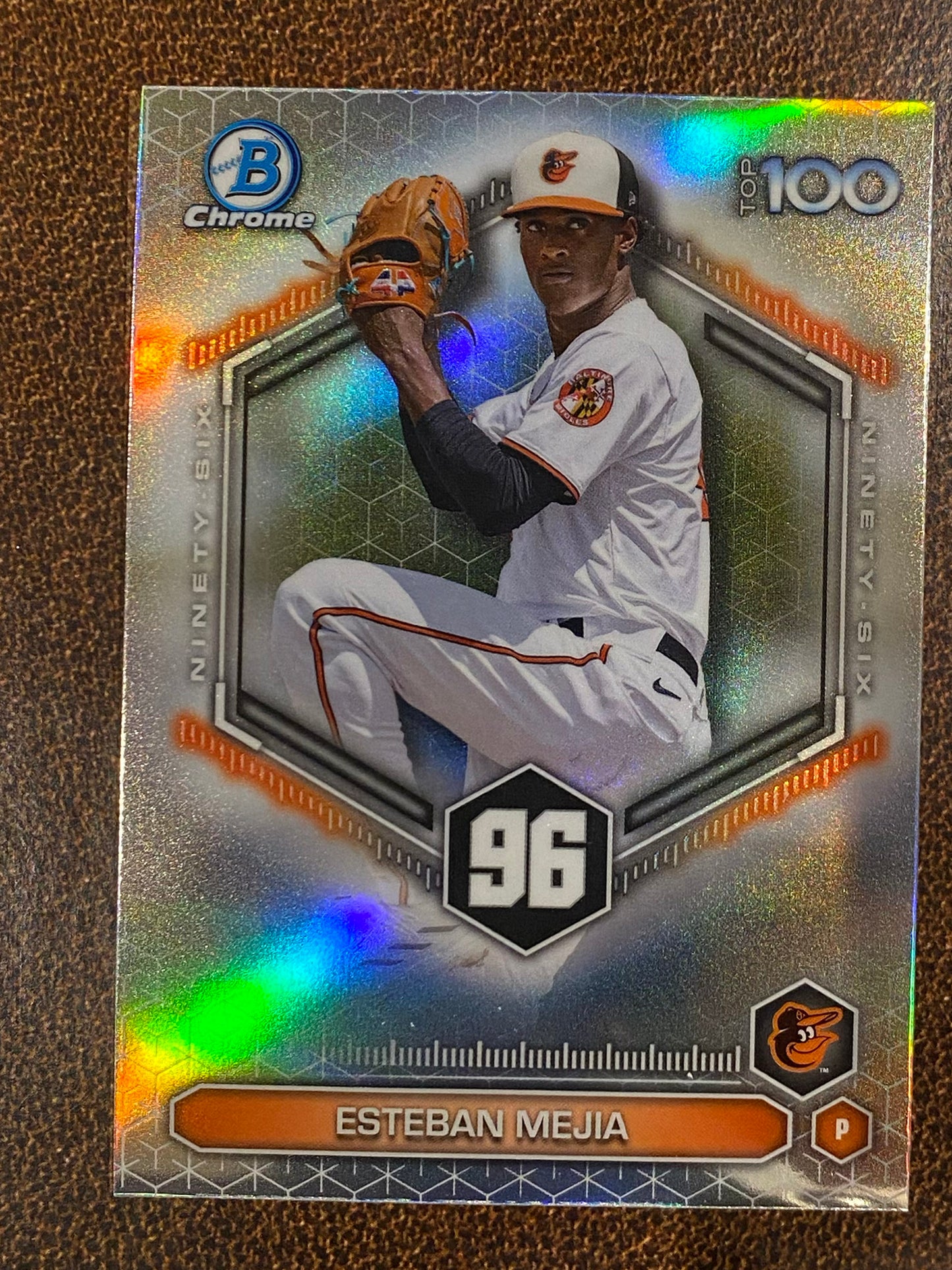 Esteban Mejia - 2026 Bowman - Scouts Top 100 Insert - Orioles