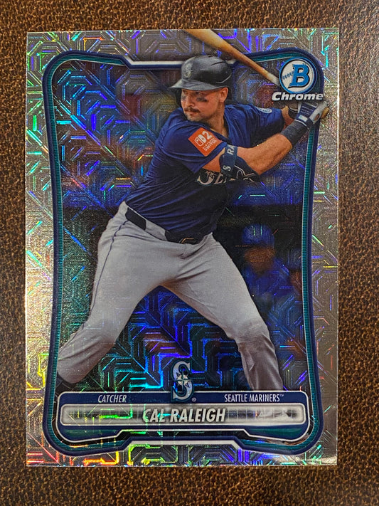 Cal Raleigh - 2026 Bowman - MOJO Refractor - Mariners