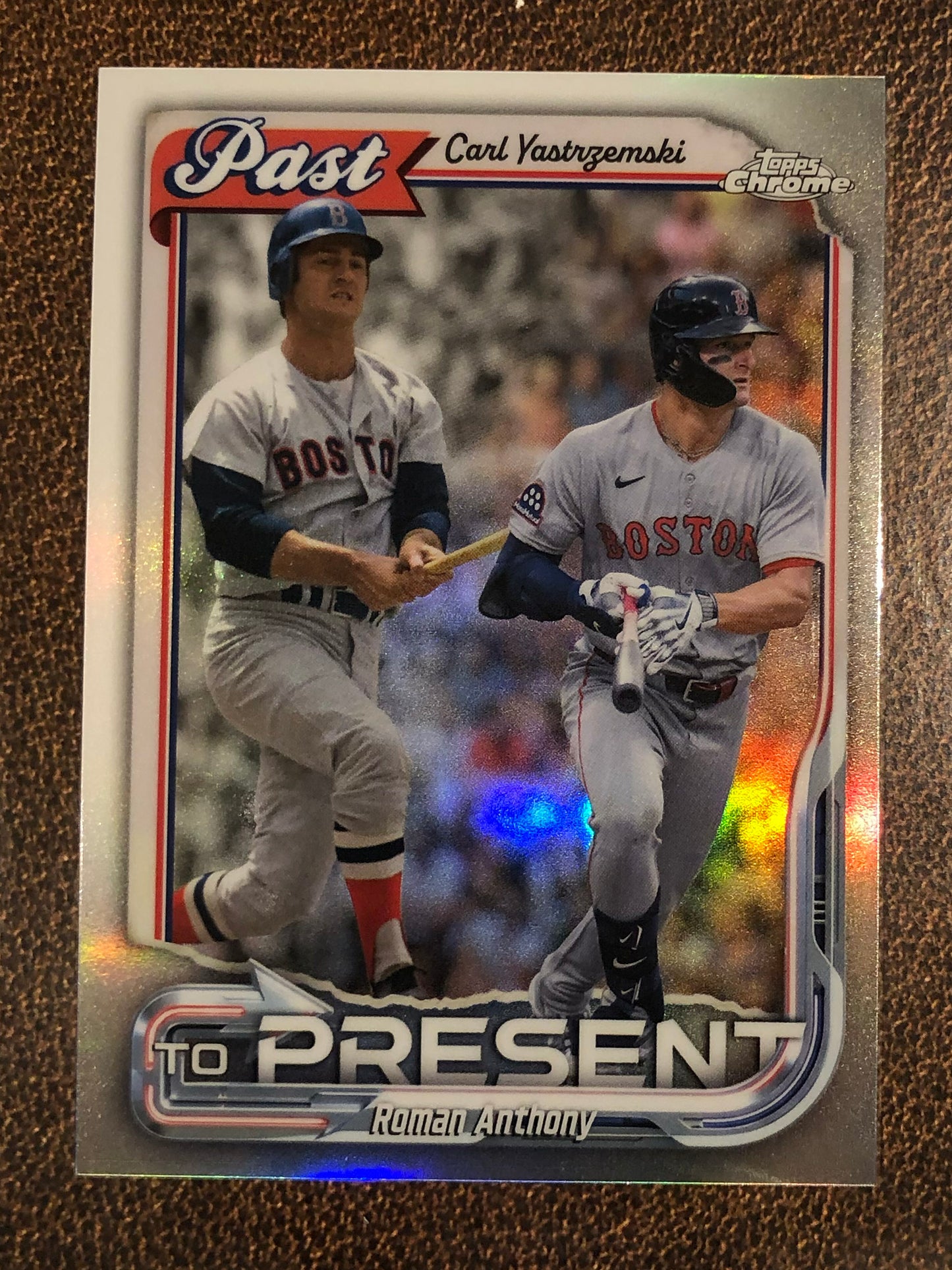 Roman Anthony - 2026 Topps Chrome - Past to Present Insert - Red Sox