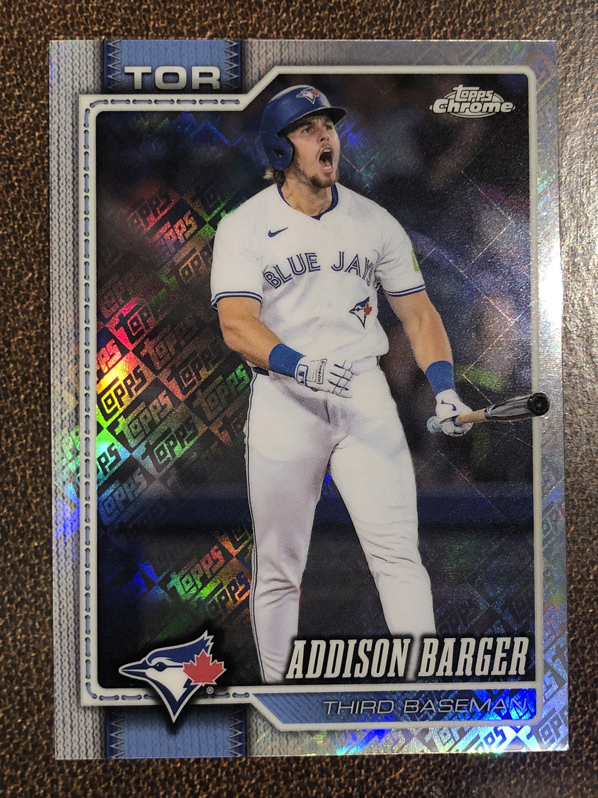 Addison Barger - 2026 Topps Chrome - Fanatics Topps Foil - Blue Jays