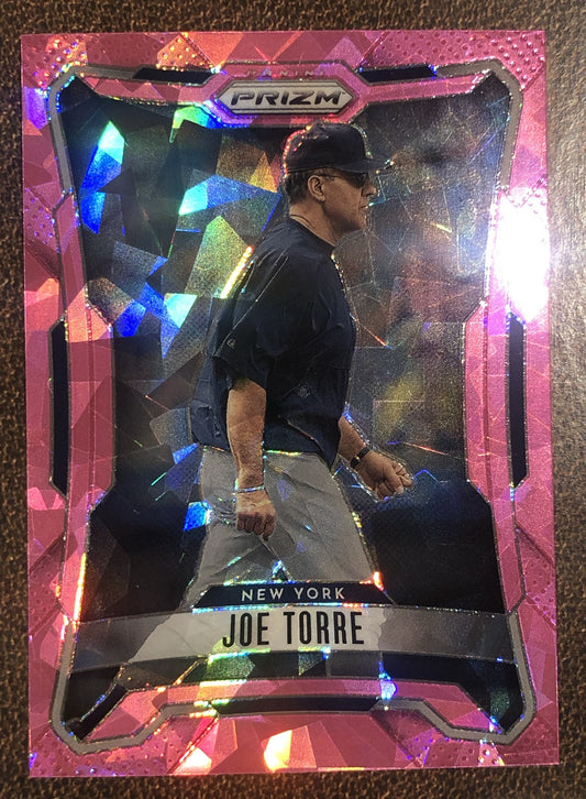 Joe Torre - 2026 Panini Prizm - Pink Ice - Yankees