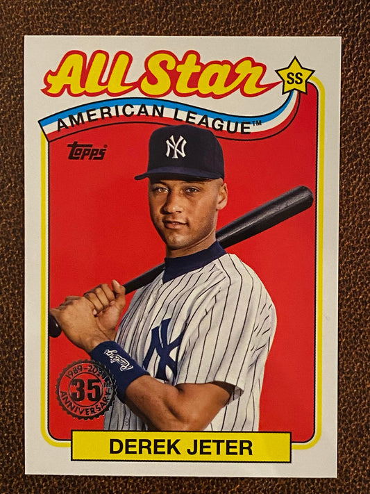 Derek Jeter - 2024 Topps Series 2 - 1989 All-Star Insert - Yankees