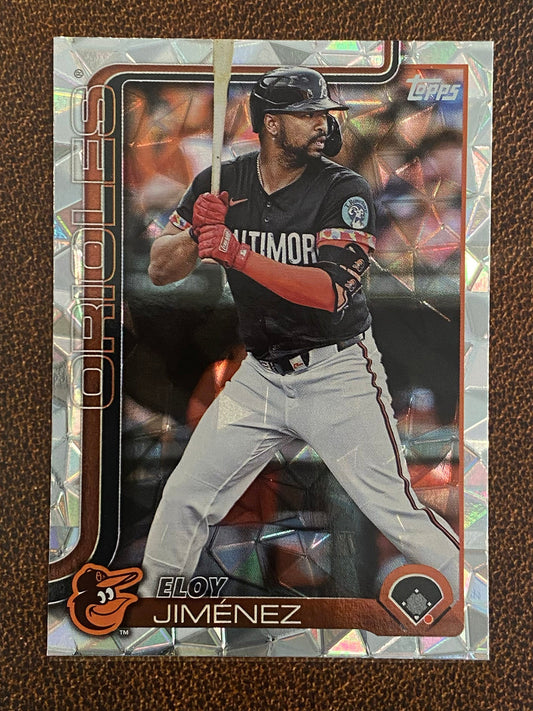 Eloy Jimenez - 2025 Topps Series 1 - Diamante - Orioles