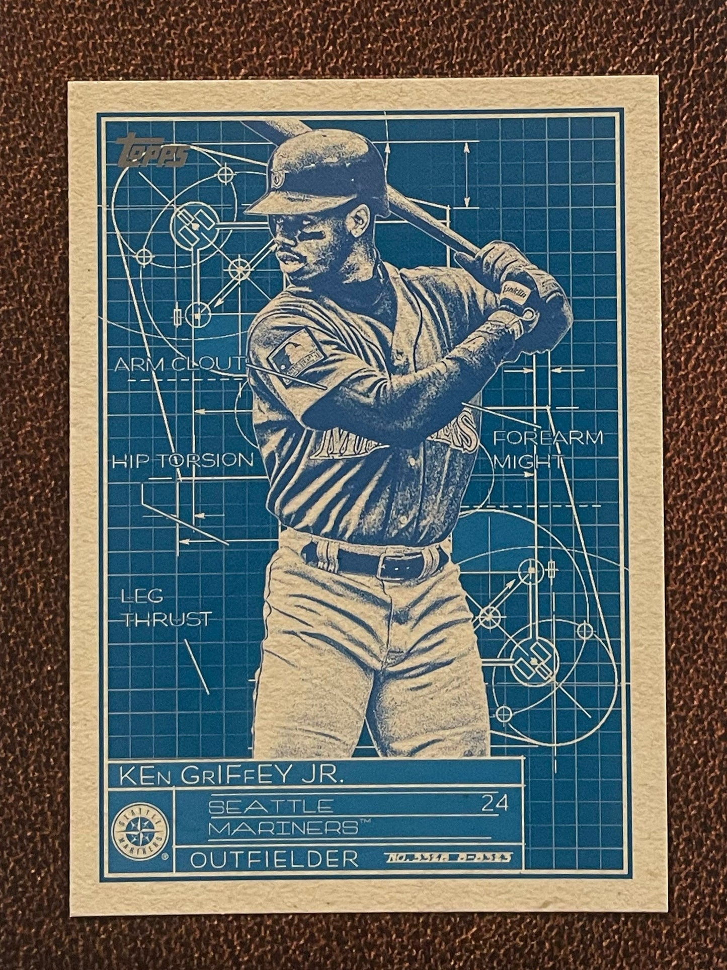 Ken Griffey Jr. - 2024 Topps Series 1 - Superstar Blueprint - Mariners