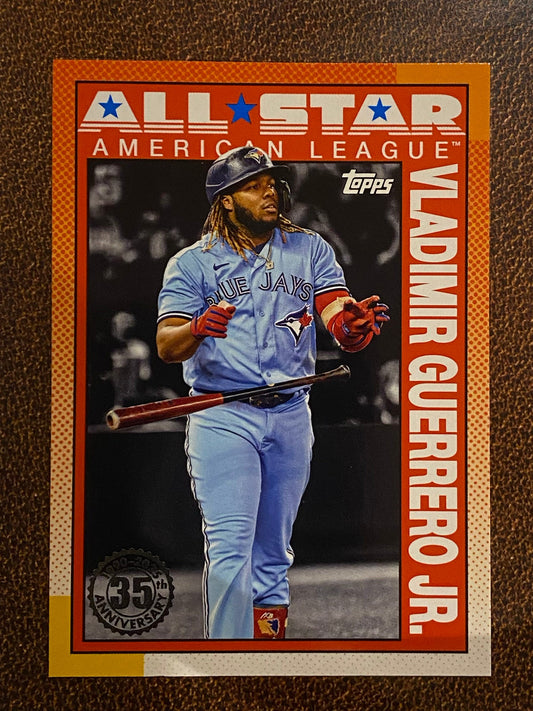 Vladimir Guerrero Jr. - 2025 Topps Series 2 - 1990 All Star Insert - Blue Jays