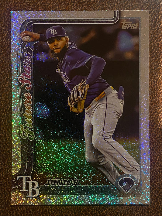 Junior Caminero - 2025 Topps Series 2 - Sandglitter - Rays