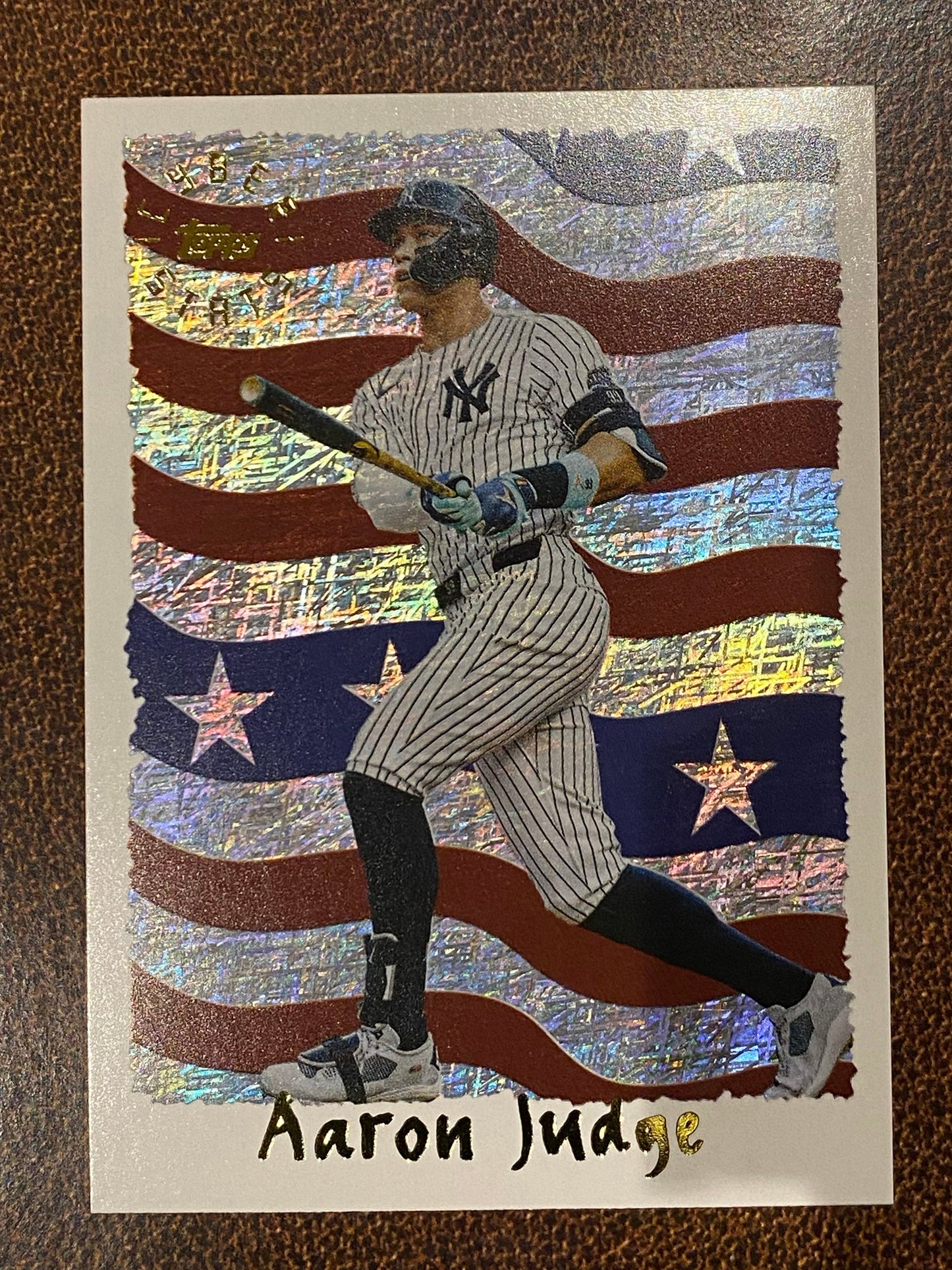 Aaron Judge - 2025 Topps Archives - Cyberstats Insert - Yankees